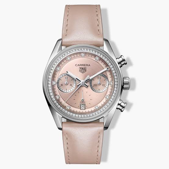 Eternity Diamond Bezel Chronograph Watch